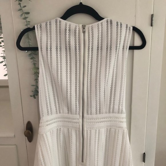 Fitted white J. Crew summer cocktail dress - Picture 5 of 5